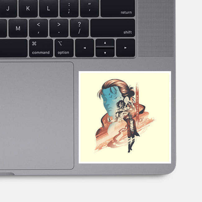 Awakening Of Hero-None-Glossy-Sticker-hypertwenty