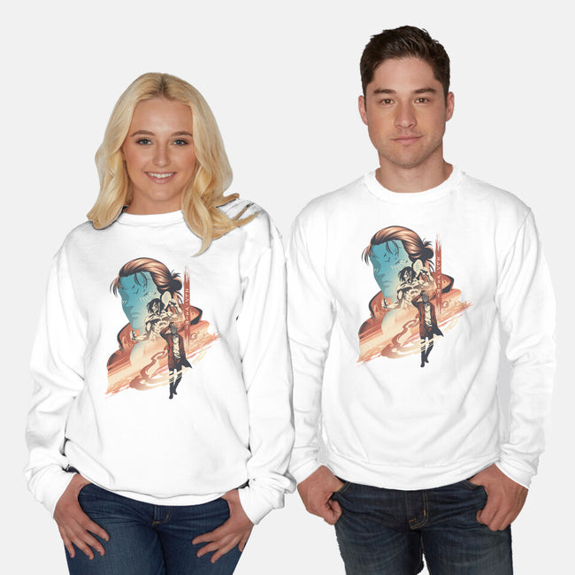 Awakening Of Hero-Unisex-Crew Neck-Sweatshirt-hypertwenty