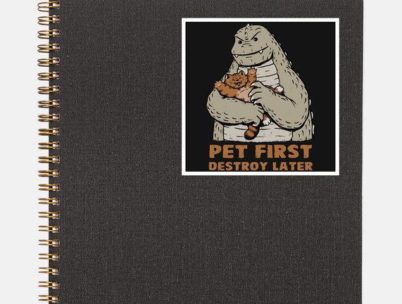 Pet First Destroy Later