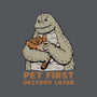 Pet First Destroy Later-None-Stretched-Canvas-pigboom
