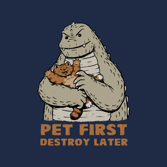 Pet First Destroy Later-Youth-Pullover-Sweatshirt-pigboom
