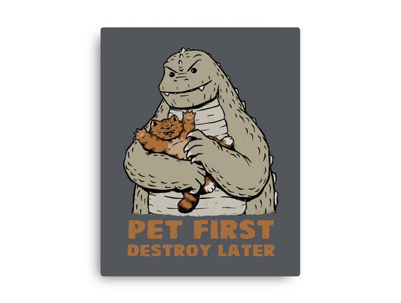 Pet First Destroy Later