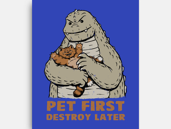 Pet First Destroy Later