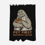 Pet First Destroy Later-None-Polyester-Shower Curtain-pigboom
