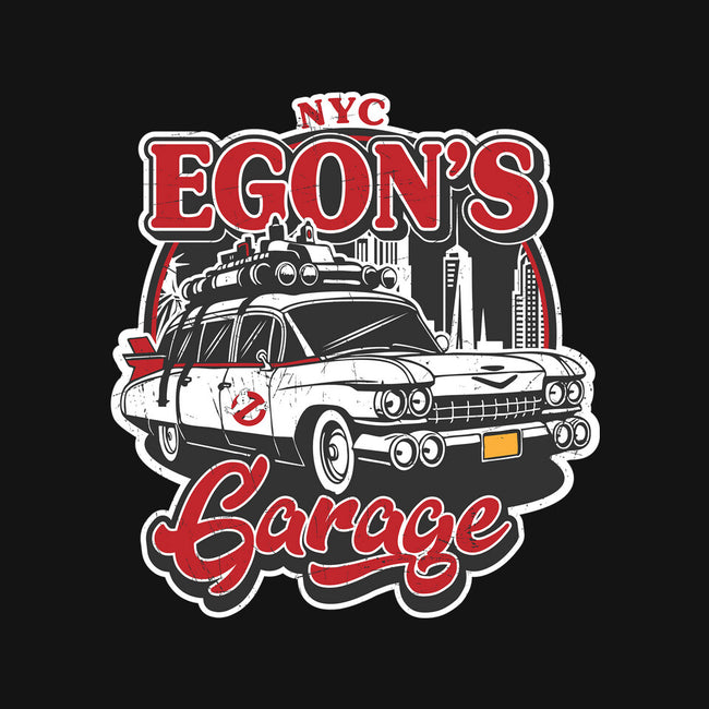 Egon's Garage-Unisex-Baseball-Tee-SuperEdu
