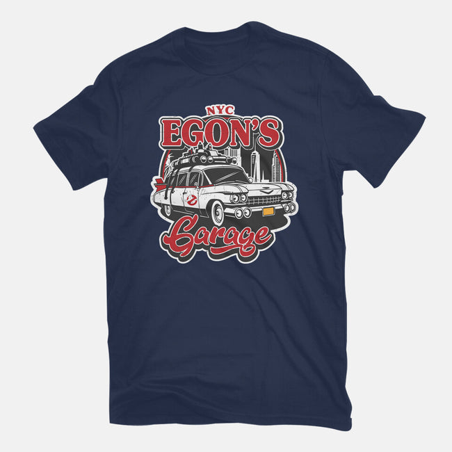 Egon's Garage-Womens-Fitted-Tee-SuperEdu