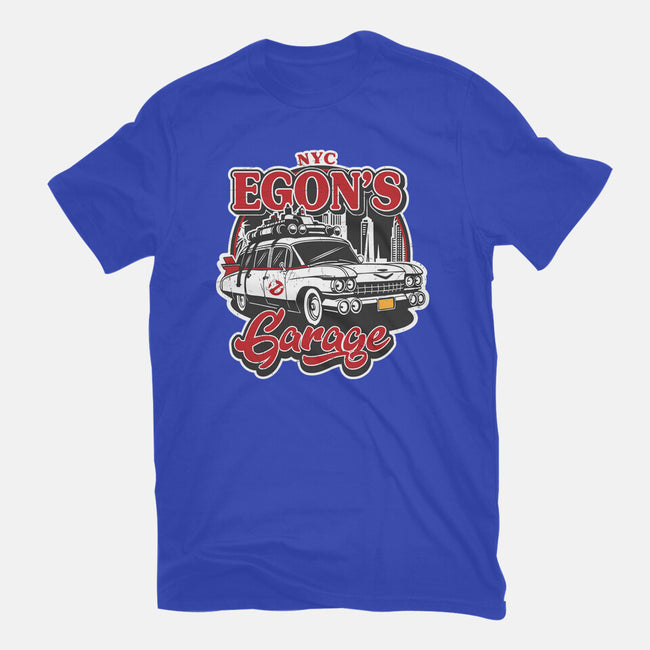 Egon's Garage-Womens-Fitted-Tee-SuperEdu