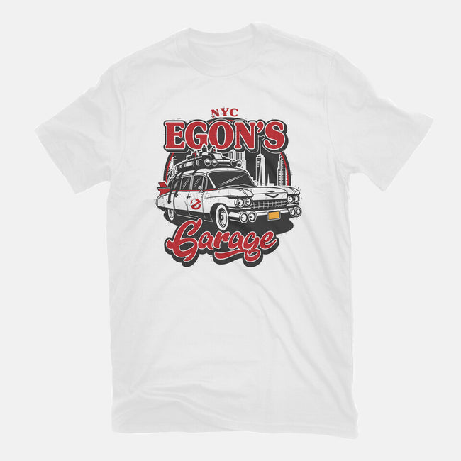 Egon's Garage-Womens-Fitted-Tee-SuperEdu