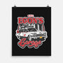 Egon's Garage-None-Matte-Poster-SuperEdu