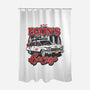 Egon's Garage-None-Polyester-Shower Curtain-SuperEdu
