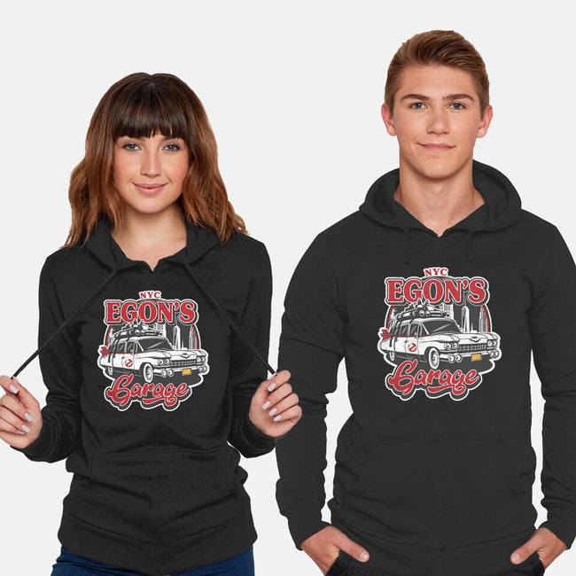 Egon's Garage-Unisex-Pullover-Sweatshirt-SuperEdu