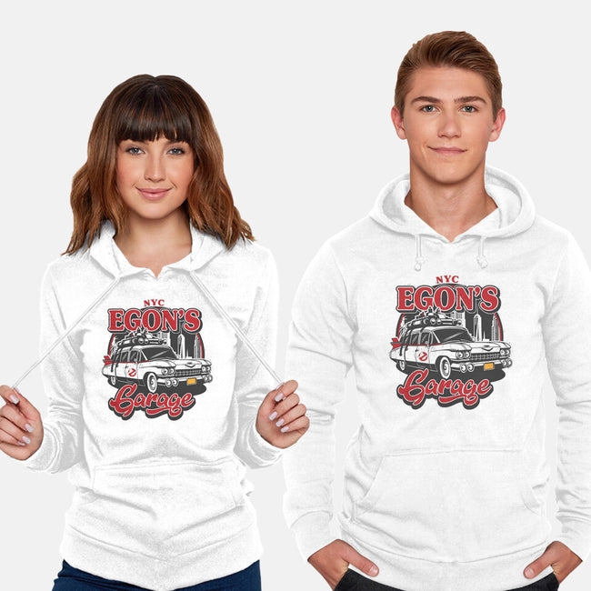 Egon's Garage-Unisex-Pullover-Sweatshirt-SuperEdu