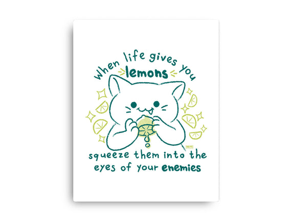 Squeeze Them Into Your Enemy's Eyes