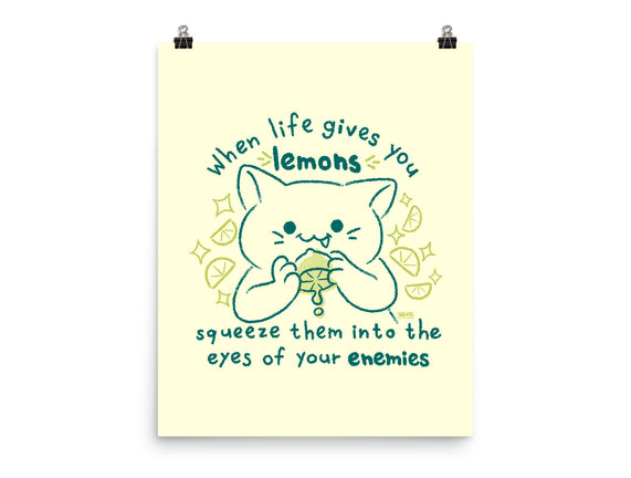 Squeeze Them Into Your Enemy's Eyes