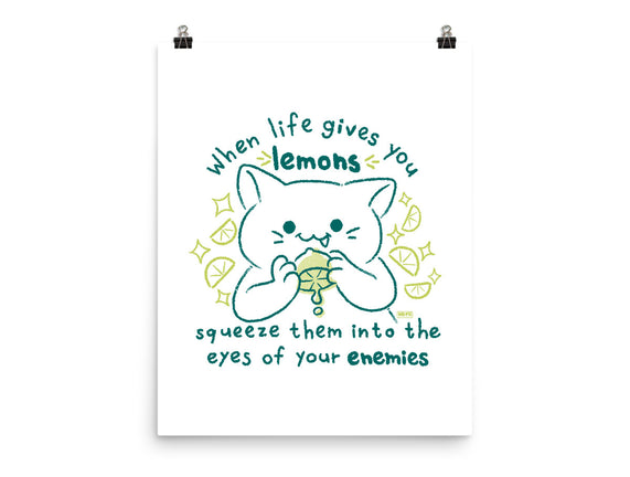 Squeeze Them Into Your Enemy's Eyes