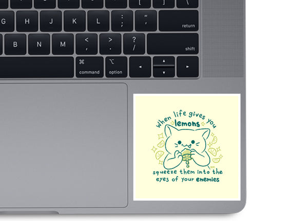 Squeeze Them Into Your Enemy's Eyes