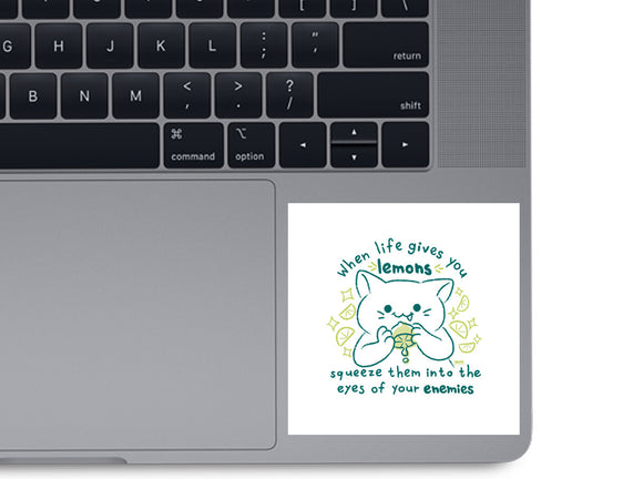 Squeeze Them Into Your Enemy's Eyes