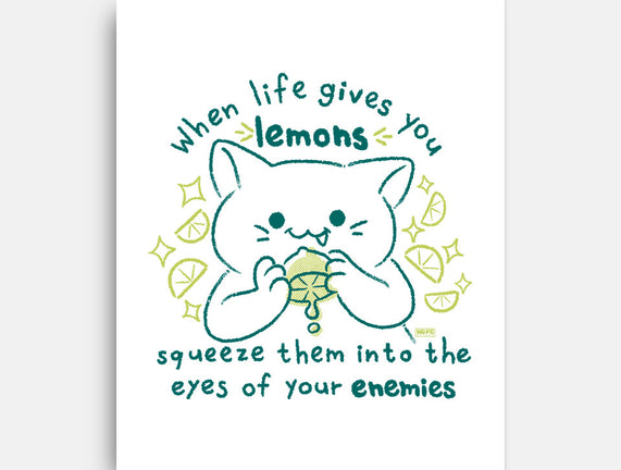 Squeeze Them Into Your Enemy's Eyes