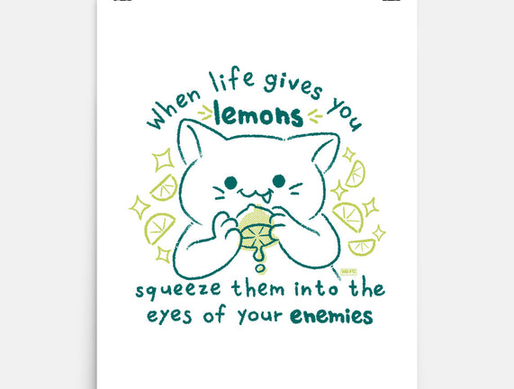 Squeeze Them Into Your Enemy's Eyes