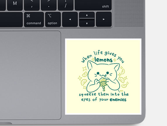 Squeeze Them Into Your Enemy's Eyes