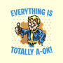 Everything Is Totally Ok-None-Adjustable Tote-Bag-glitchygorilla