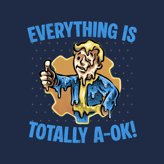 Everything Is Totally Ok-Unisex-Basic-Tee-glitchygorilla