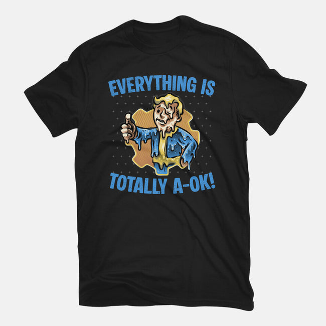 Everything Is Totally Ok-Mens-Heavyweight-Tee-glitchygorilla
