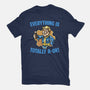 Everything Is Totally Ok-Mens-Heavyweight-Tee-glitchygorilla