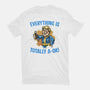 Everything Is Totally Ok-Mens-Basic-Tee-glitchygorilla