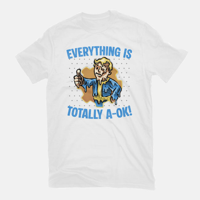 Everything Is Totally Ok-Mens-Heavyweight-Tee-glitchygorilla
