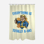 Everything Is Totally Ok-None-Polyester-Shower Curtain-glitchygorilla