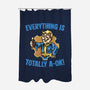 Everything Is Totally Ok-None-Polyester-Shower Curtain-glitchygorilla