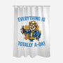 Everything Is Totally Ok-None-Polyester-Shower Curtain-glitchygorilla