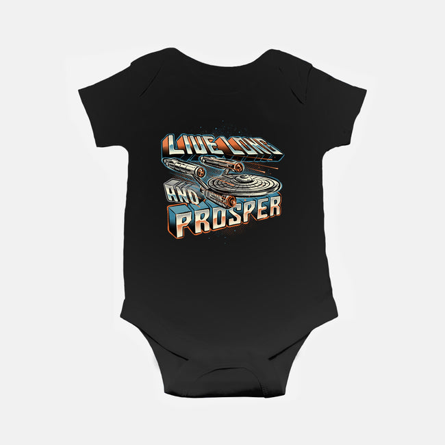A Prosperous Journey-Baby-Basic-Onesie-glitchygorilla