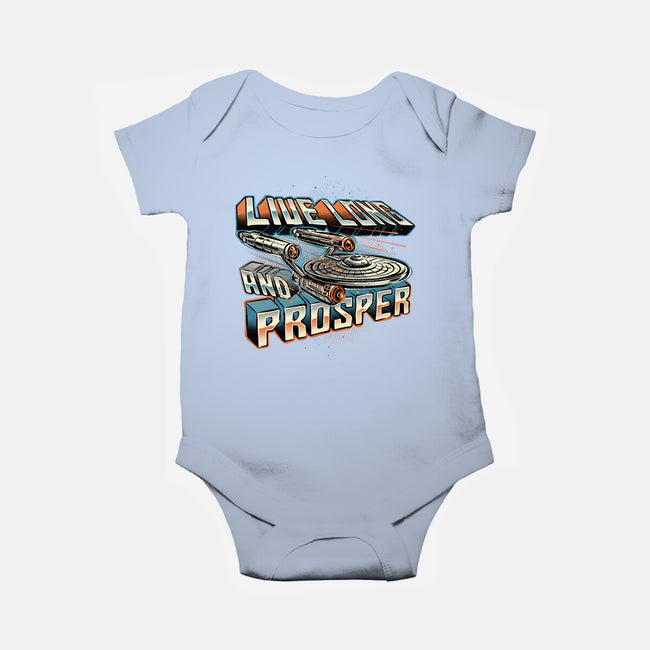 A Prosperous Journey-Baby-Basic-Onesie-glitchygorilla
