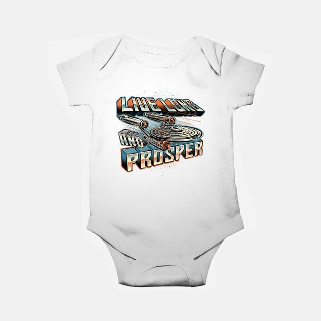 A Prosperous Journey-Baby-Basic-Onesie-glitchygorilla