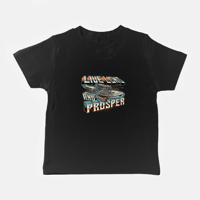 A Prosperous Journey-Baby-Basic-Tee-glitchygorilla