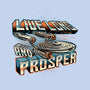 A Prosperous Journey-None-Adjustable Tote-Bag-glitchygorilla