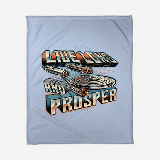 A Prosperous Journey-None-Fleece-Blanket-glitchygorilla