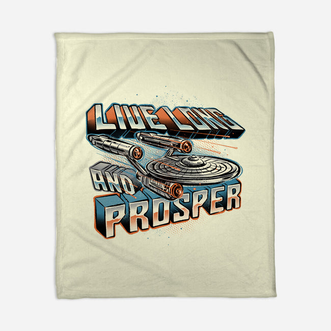 A Prosperous Journey-None-Fleece-Blanket-glitchygorilla