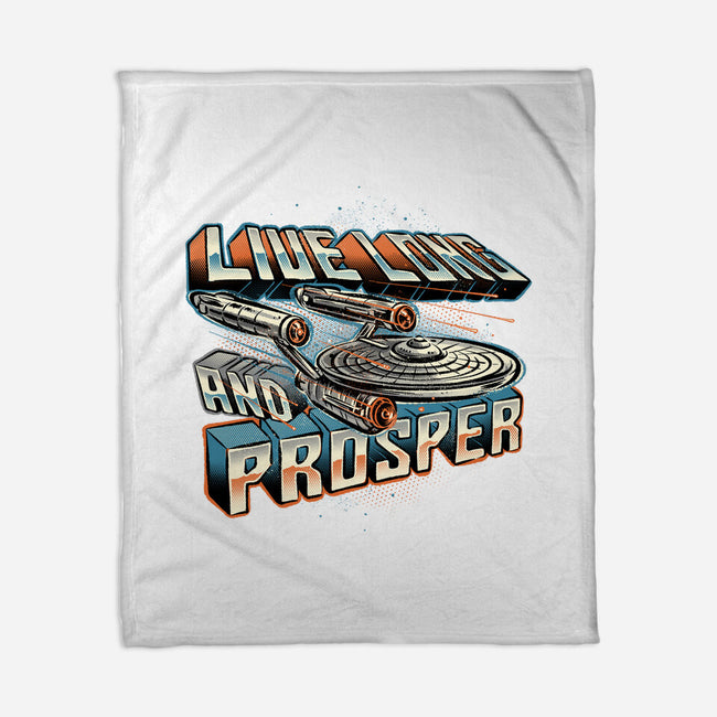 A Prosperous Journey-None-Fleece-Blanket-glitchygorilla