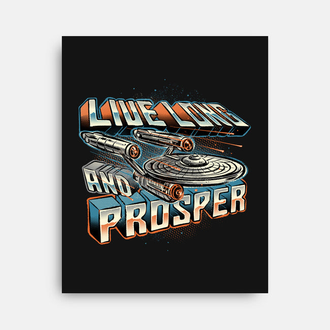 A Prosperous Journey-None-Stretched-Canvas-glitchygorilla