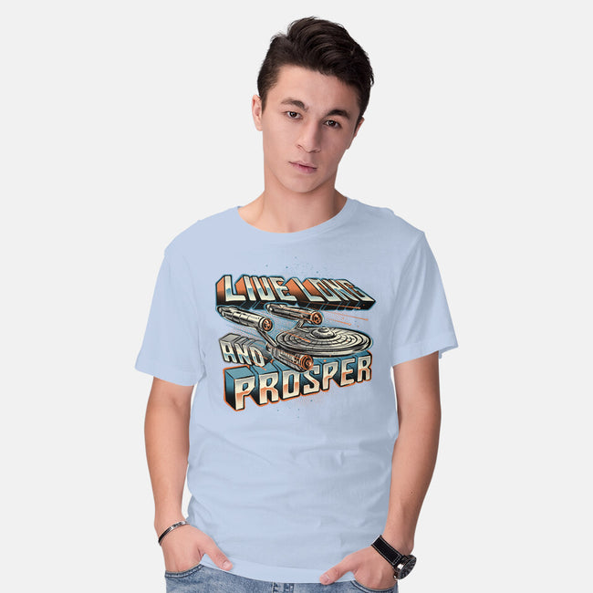 A Prosperous Journey-Mens-Basic-Tee-glitchygorilla