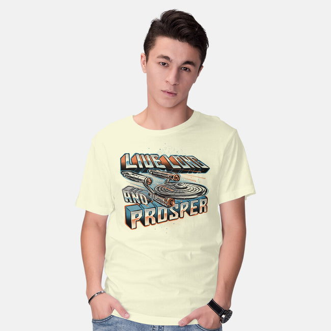 A Prosperous Journey-Mens-Basic-Tee-glitchygorilla