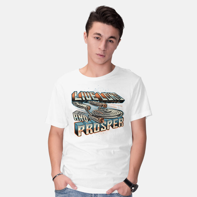 A Prosperous Journey-Mens-Basic-Tee-glitchygorilla