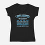 I Hate Winter Club-Womens-V-Neck-Tee-erion_designs