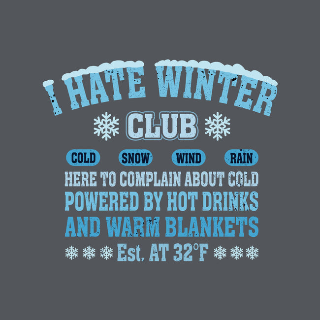 I Hate Winter Club-None-Adjustable Tote-Bag-erion_designs
