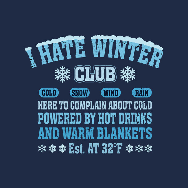 I Hate Winter Club-Mens-Long Sleeved-Tee-erion_designs