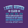 I Hate Winter Club-None-Drawstring-Bag-erion_designs