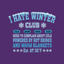 I Hate Winter Club-None-Adjustable Tote-Bag-erion_designs